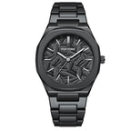 PINTIME Women Fashionable Quartz Watch Stainless Steel Waterproof Luminous Autometic Movemen Women Watch