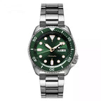 Men's Fashionable Round Ordinary Casual Spiral Watch Crown Single Folding Buckle Business Casual Quartz Men’s Pointer Watch