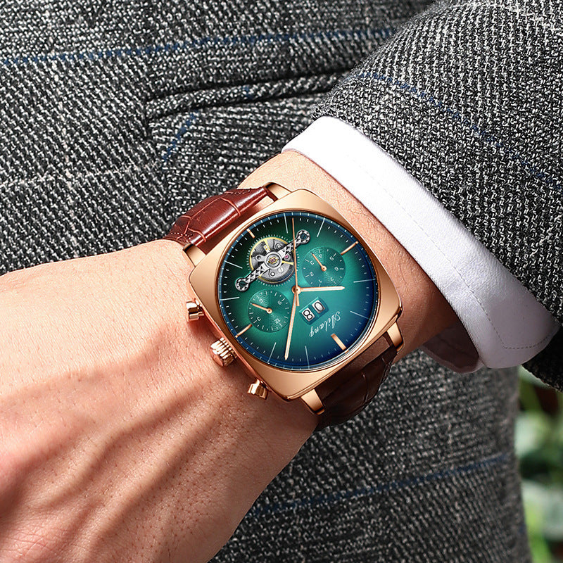 Men's automatic mechanical waterproof luminous watch - Acquisti Online