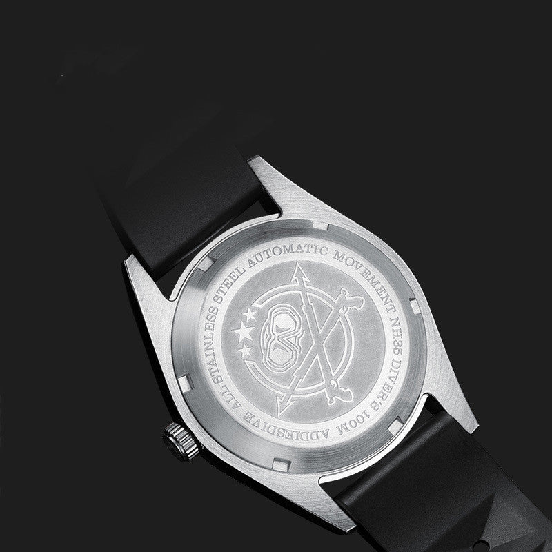 Orologio subacqueo automatico da uomo ADDIESDIVE, orologio meccanico di lusso di alta gamma