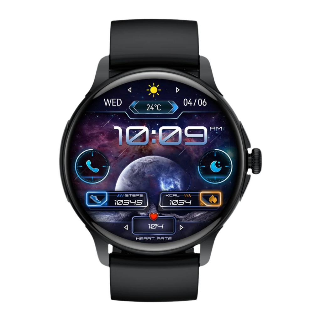 Hk49 Smart Watch Bluetooth BT Call Smart Reminder NFC Payment Health Monitoring Amoled Display Fitness Track Smart Watch