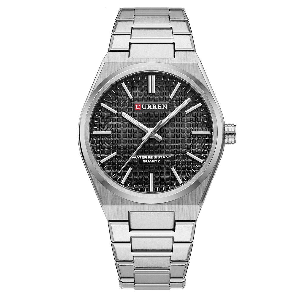 Men's Simplicity Grid Quartz Business  Men's Watch