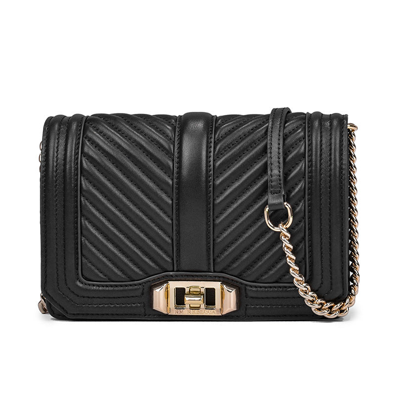 Women's Fashionable Chain Bag Shoulder Diagonal Bag Original Leather Large Capacity Crossbody Women Shoulder Bag