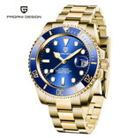 Stylish men's PAGANI DESIGN waterproof watch