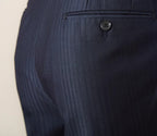 Business Casual Gentry Striped Straight High-waisted Trousers