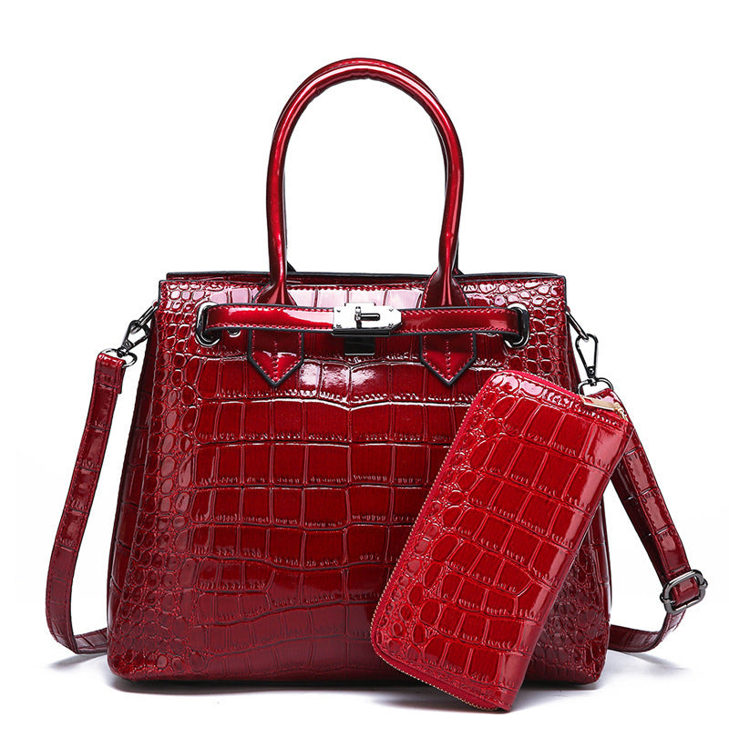 Dames handtas grote capaciteit multi pocket modieuze originele leren crossbody tas dames schoudertas messenger bag