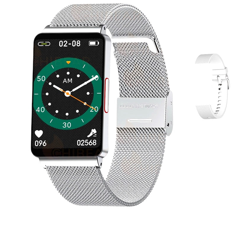 Orologio intelligente con ossigeno nel sangue, temperatura corporea, monitoraggio del sonno, braccialetto intelligente per la salute