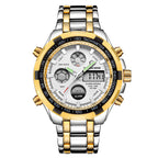 Orologio sportivo multifunzione in lega con calendario da uomo