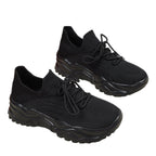 Summer And Autumn Plus Size Sports Breathable Flyknit Fashion Sock Shoes - Acquisti Online