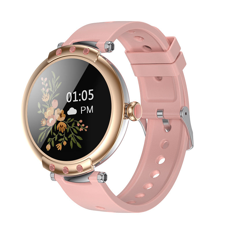 Orologio intelligente da donna con monitoraggio della frequenza cardiaca e della pressione sanguigna, promemoria per chiamate BT SmartWatch