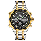 Orologio sportivo multifunzione in lega con calendario da uomo