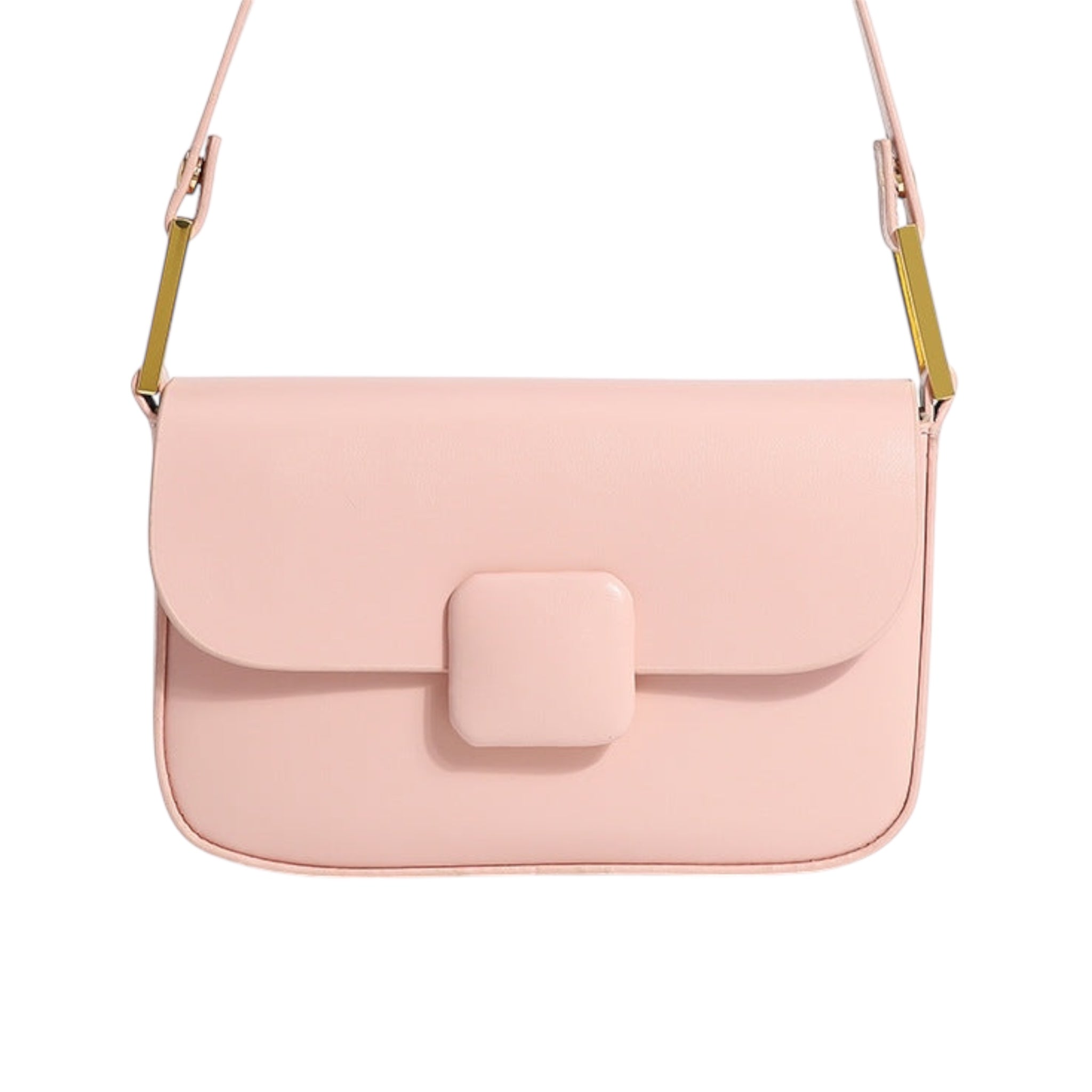 Modieuze schoudertas voor dames, originele leren crossbodytas, all-match messenger bag, kleine vierkante schoudertas voor dames