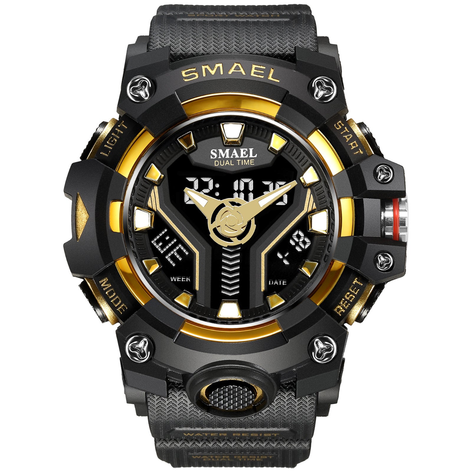 Orologio elettronico al quarzo multifunzionale impermeabile