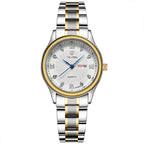 TEVISE Fashionable Luxury Gold Women Watch Bracelet Watches Ladies Waterproof Fashion Quartz Steel Wrist Watches