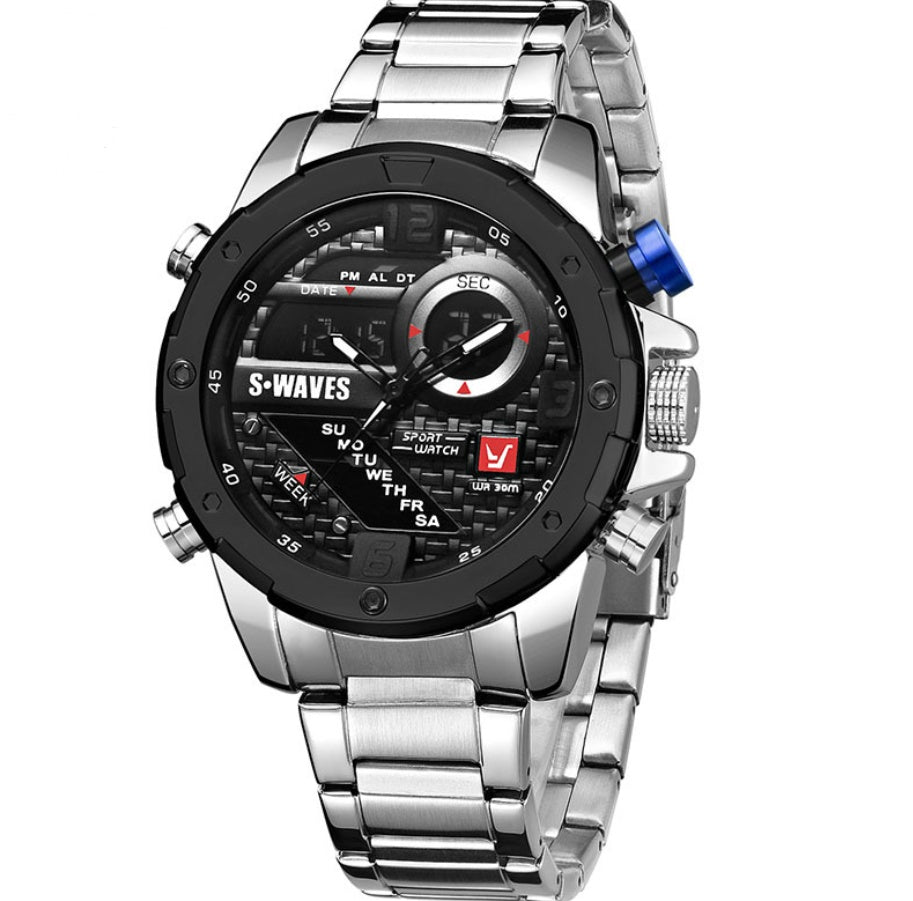 Men's fashion electronic movement quartz watch