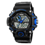 SKMEI Military Watches Men Digital Analog Watch Waterproof 5 ATM Wristwatch LED Sport electronic watch