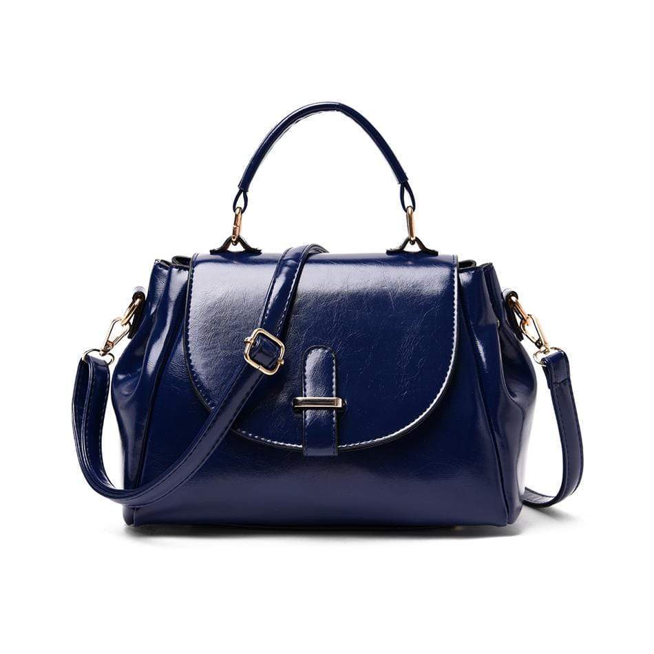 Dames modieuze schoudertas originele leren grote capaciteit crossbody tas ritsvak schouder messenger bag