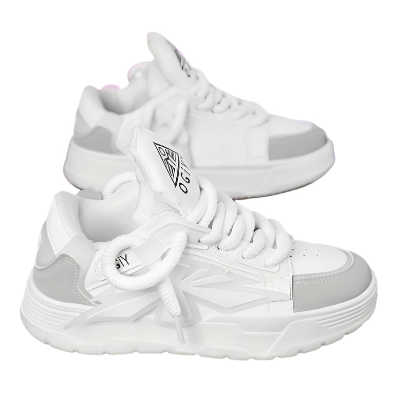 Niche Thick Bottom Trendy Men Harajuku European And American Increased By Clunky Sneakers