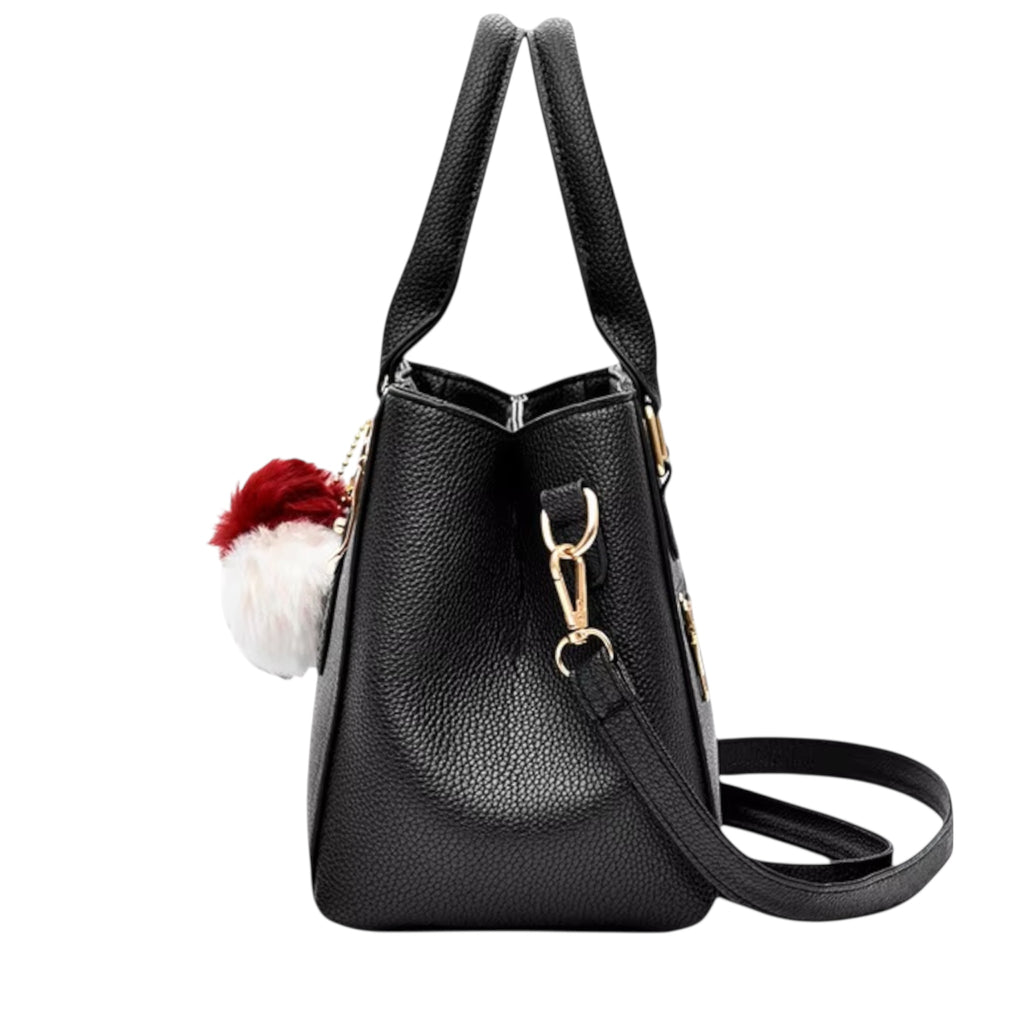 Women's Fashionable Handbag New Stylish Shoulder Bag Multi Pocket Large Capacity Original Leather Women Shoulder Bag