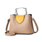 Women's Handbag Fashionable Large Capacity Women Shoulder Bag Simple Contrast Color Women's Casual Shoulder Bag