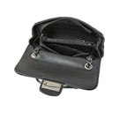 Women's Genuine Leather Rhombus Chain Shoulder Messenger Bag Women's Retro Shoulder Bag Chain Crossbody Bag