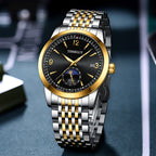 Simple Men's Calendar Luminous Waterproof Quartz Watch