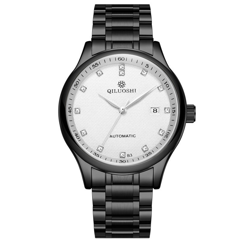 Orologio meccanico automatico impermeabile da uomo, casual e alla moda