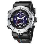 SMAEL Men's Watch Steel Case Digital Wristwatch Sports Waterproof Trend Electronic Men's Watch