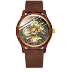 Orologio meccanico completamente automatico impermeabile e alla moda