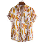 Mode Shirt Creatief Printpatroon Revers Shirt
