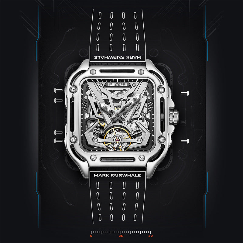 FAIRWHALE FW6530 Man Fashion Tourbillon Automatic Sports Watch - Acquisti Online