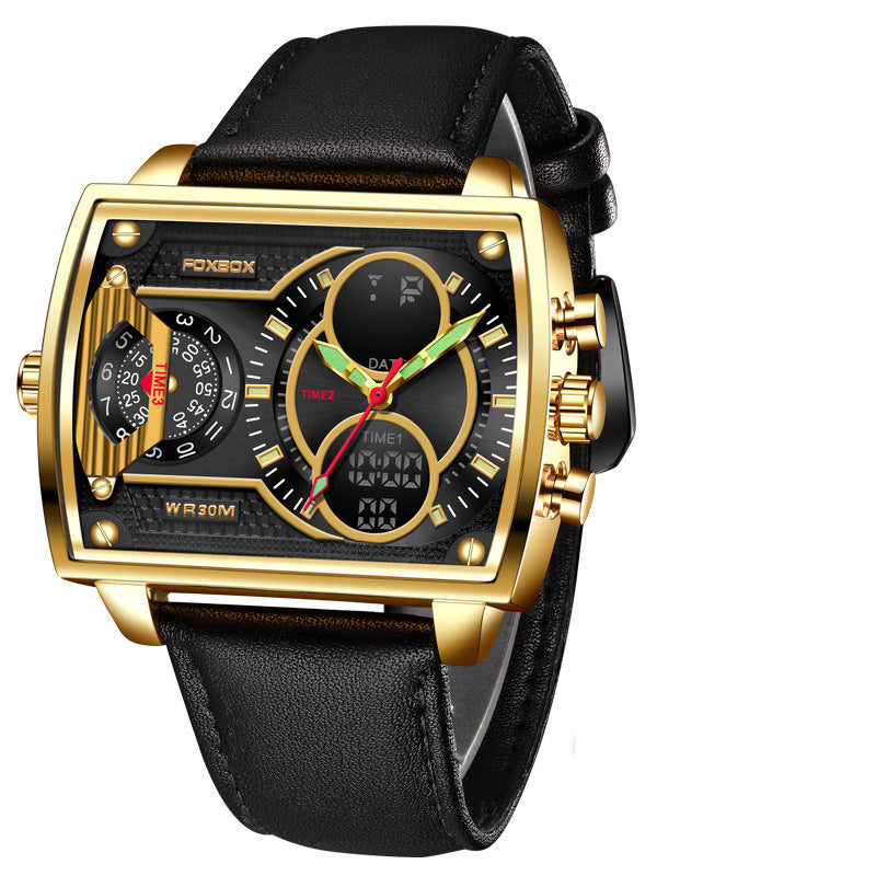 Orologi da uomo di lusso, sportivi, al quarzo, da polso, impermeabili, militari, digitali, in pelle.