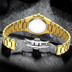 HOURSLY HY1371 Man Steel Strap Casual Watch - Acquisti Online