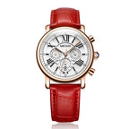 MEGIR Luxury Women Watches Fashion Casual Female Quartz Wristwatch Leather Waterproof Ladies Wrist Watch