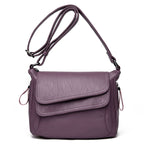 Women's Shoulder Bag Original Soft Leather Large Capacity Messenger Classic Small Square Bag Women's Shoulder Bag