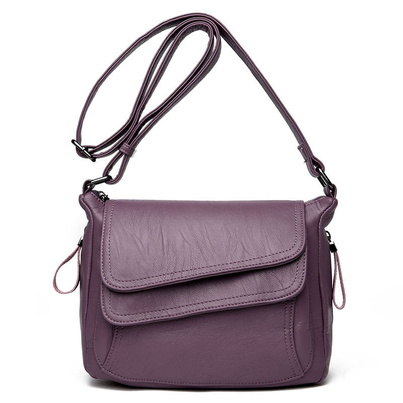 Women's Shoulder Bag Original Soft Leather Large Capacity Messenger Classic Small Square Bag Women's Shoulder Bag