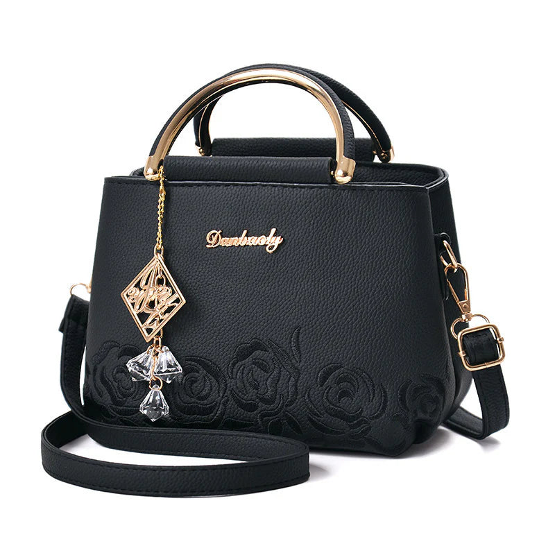 Damesmode Schoudertas Originele leren handtas Grote capaciteit Multi Pocket Dames Crossbody Handtas