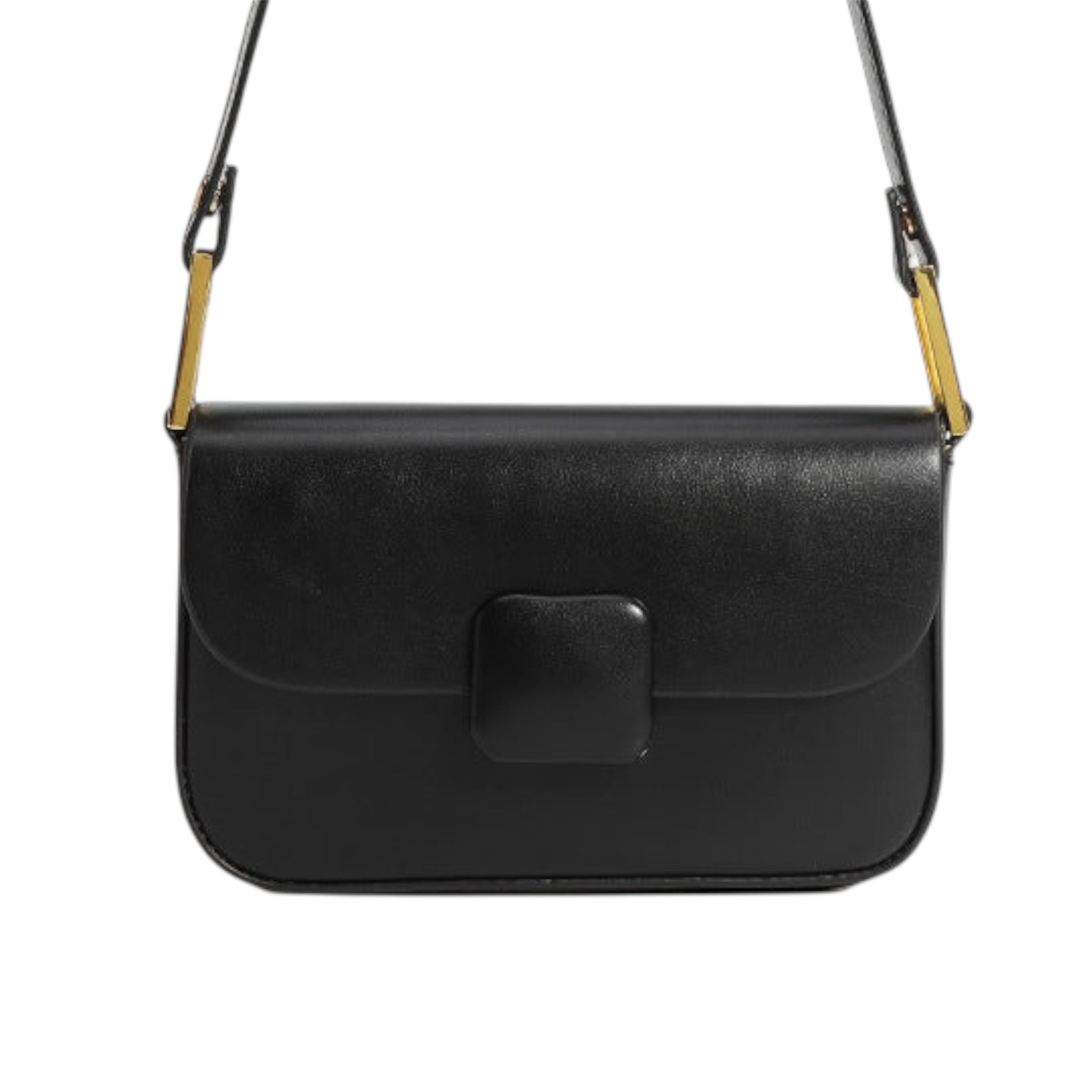 Modieuze schoudertas voor dames, originele leren crossbodytas, all-match messenger bag, kleine vierkante schoudertas voor dames