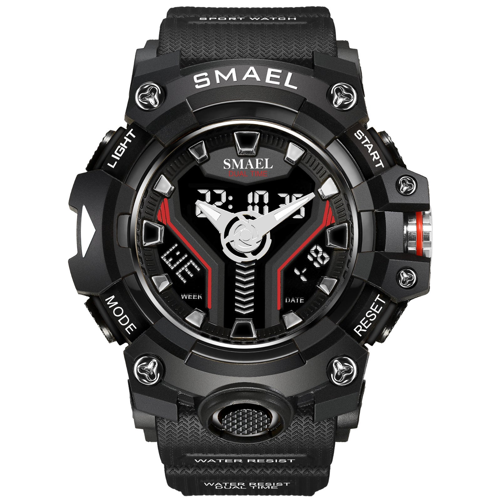 Orologio elettronico al quarzo multifunzionale impermeabile