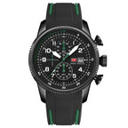 Multifunctioneel luchtvaarthorloge, waterdicht quartzhorloge, sporthorloge met lichtgevende wijzerplaat