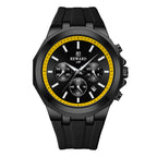 Orologio sportivo da uomo al quarzo con cinturino in silicone