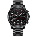 Trsoye Orologio da uomo casual alla moda sportivo impermeabile con movimento automatico al quarzo e cinturino in pelle