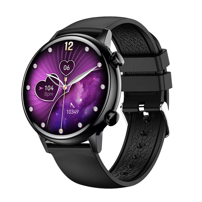Orologio intelligente da donna HK39 Bluetooth BT Chiamata Schermo AMOLED HD Monitoraggio della salute NFC Promemoria intelligente Modalità sport Orologio intelligente da donna