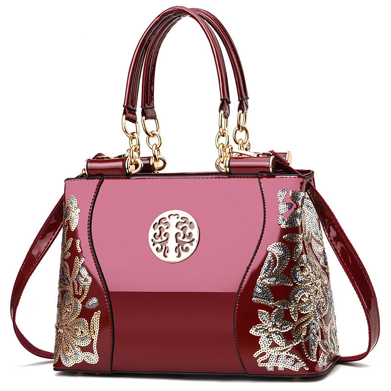 Dames handtas met meerdere ritsvakken, grote capaciteit, luxe schoudertas, diagonale crossbody, modieuze damestas