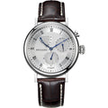 Luxe automatisch mechanisch horloge voor dames, multifunctioneel, waterdicht, origineel leren bandje, mechanisch horloge voor dames