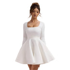 Damesmode Zomer Elegantie Midi Rok Korte Jurk