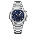 Fashionable Men's Quartz Watch Multifunctional Waterproof Calendar Luminous Stainless Steel Six-pin Men's Quartz Watch - Acquisti Online