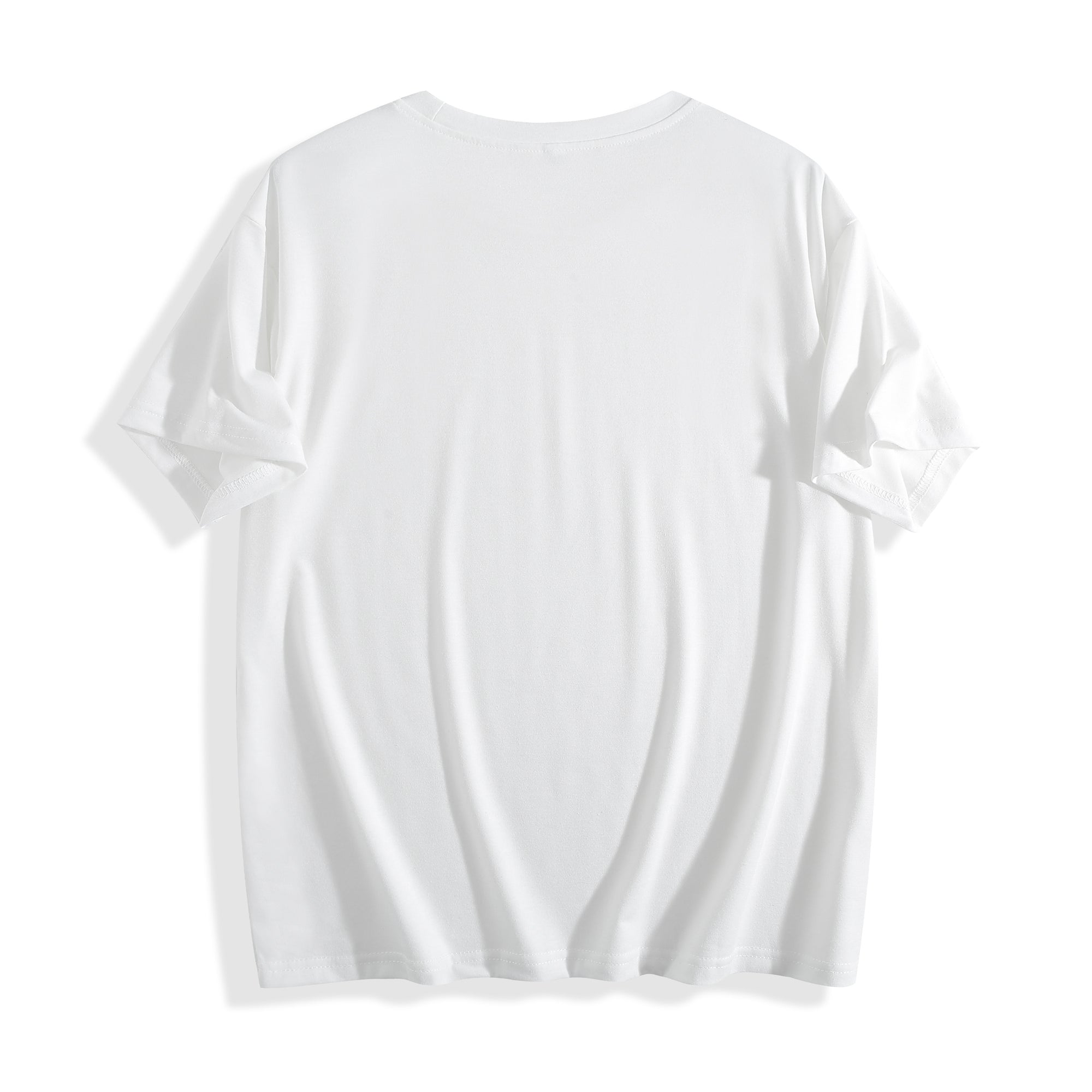 Normaal dames gekleurd katoenen T-shirt S-2XL, POD kan worden gepersonaliseerd met embryo-kleding en bedrukking 