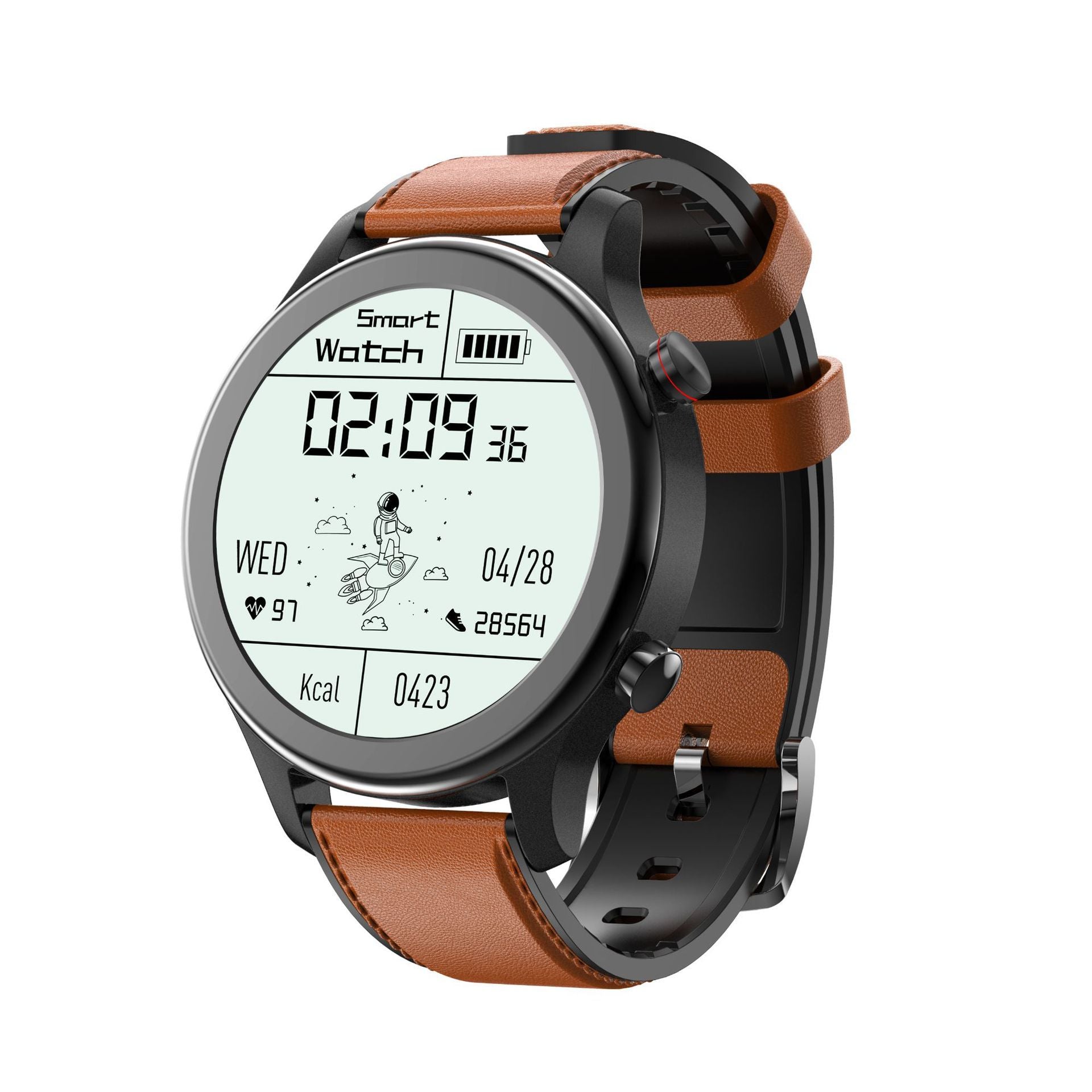 Smart Watch Frequenza Cardiaca Bluetooth Chiamata Informazioni Visualizzazione Controllo Musica Modalità Multi Sport Promemoria Intelligenti SmartWatch