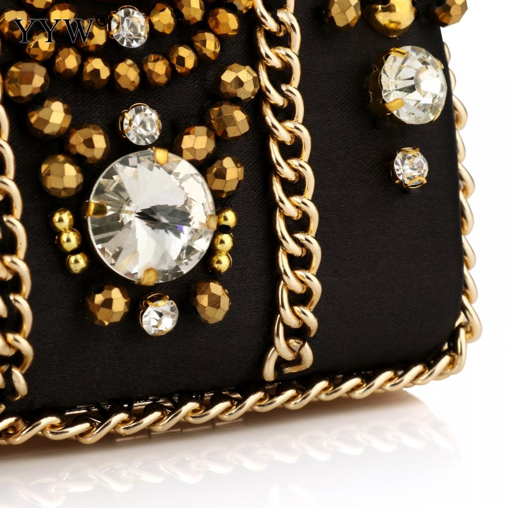 Luxury Fashion Evening Bag Diamond Rhinestone Handbag Ladies Wedding Clutch Women Purse Clutch for Party Wedding - Acquisti Online